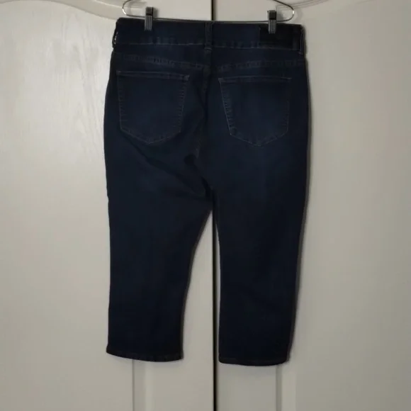 it jeans denim crop size 10 Tiffany skinny medium wash two button it jeans - Picture 4 of 10